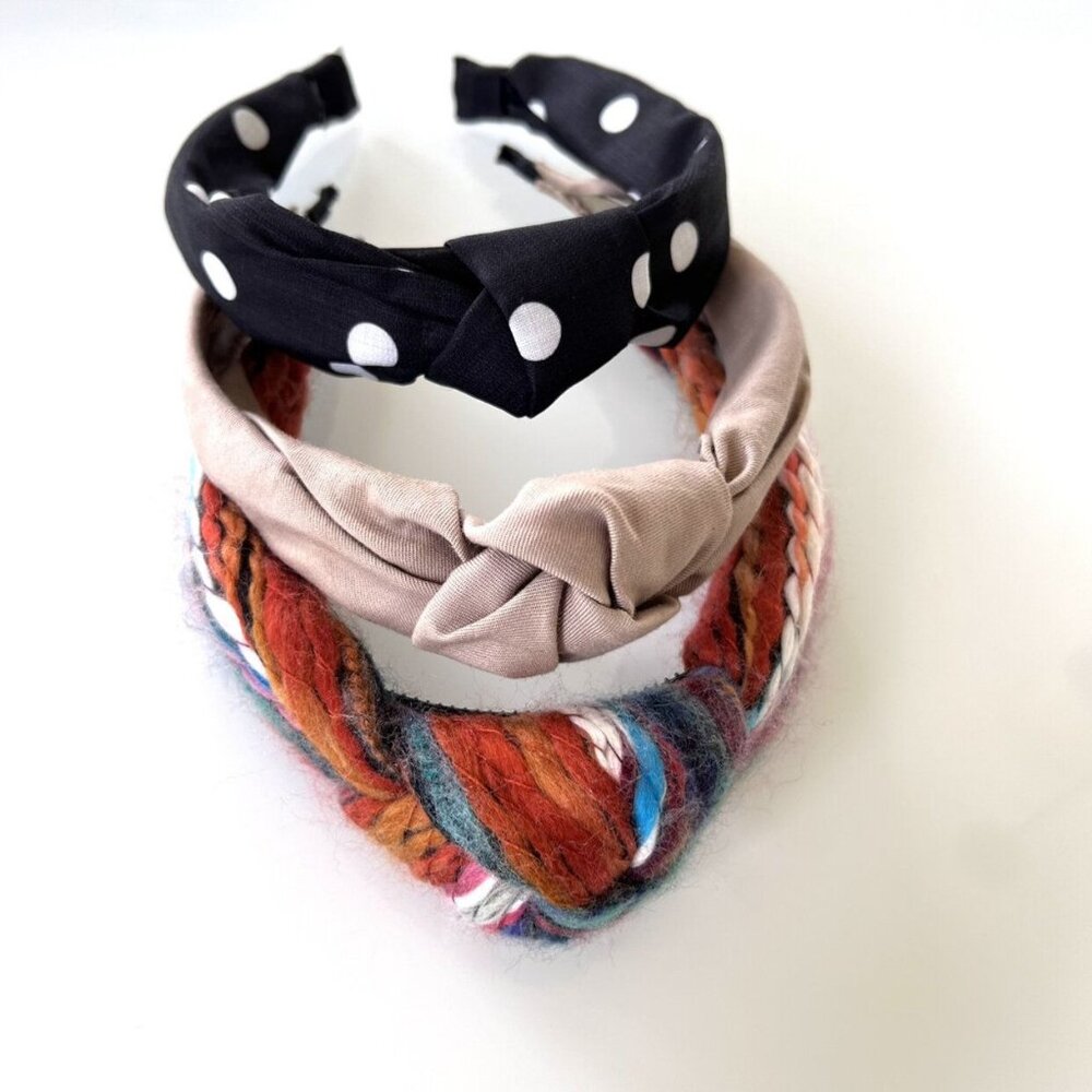 Bundle Of 3 Knot Headbands